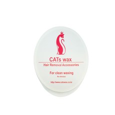 CATs wax 셀프왁싱 왁싱키트 왁싱재료 하드왁스 소프트왁스, 스트립천(NO도트), 1개