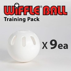 Wiffle 위플볼(패키지), 트래이닝팩(벌크볼 9개), 패키지