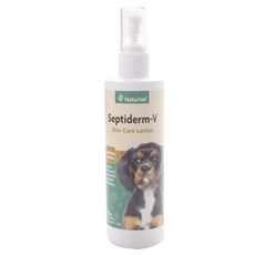 NaturVet 셉티덤-V 스킨 케어 로션 강아지 고양이용, 236ml, 1개