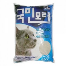 WW 고양이모래 국민모래 무향 10L - 1박스(2포)