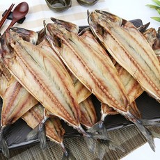 (할인이벤트중) 영양만점 등푸른생선 노르웨이 반건조 고등어 33cm 속초직송 파란별 반건조생선, 10개, 300g내외(33cm)