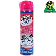 산도깨비신발냄새 370ml 신발냄새 탈취제, 1개
