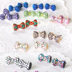 블랙오팔은귀걸이