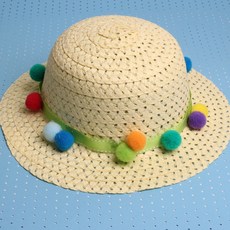 밀짚모자만들기