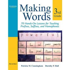 Making Words Third Grade: 70 Hands-on Lessons for Teaching Prefixes Suffixes and Homophones, Prentice Hall