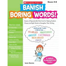 (영문도서) Banish Boring Words!, Scholastic Teaching Resources