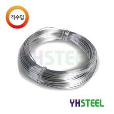 YH스틸 백선(아연도금철사) #18(1.2mm) - 50kg, 1개
