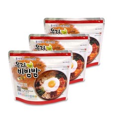 이지밥 우리비빔밥 김치, 100g, 3개