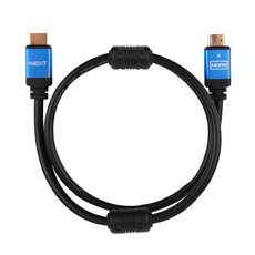 [NEXT] HDMI V1.4 블루메탈 UHD케이블 0.5M 14005HD4K