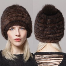 통밍크여성모자