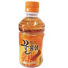 꿀홍삼 웅진 꿀 홈삼 건강음료 280ml X 24펫, 24개
