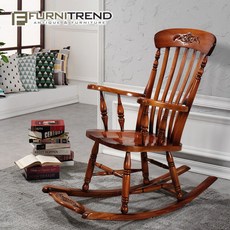 퍼니트랜드 엔틱가구 로라 럭셔리 흔들의자, 단품