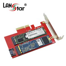 랜스타 SATA PCI Express 확장카드 데스크탑용 LS-PCIE-M2SATA