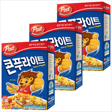 포스트 콘푸라이트 시리얼, 600g, 3개