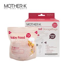 마더케이 일회용 이유식저장팩 260ml, 75매입, 1개