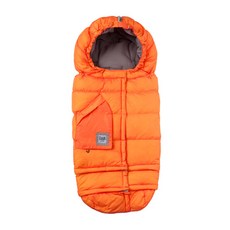7AM Enfant 유모차풋머프 유모차침낭 유모차번들미, 4_네온오렌지, 1개