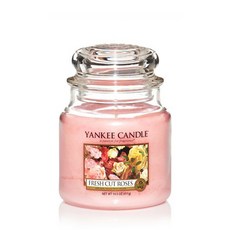 양키캔들 미듐자 캔들 후레쉬컷로즈 YANKEE CANDLE