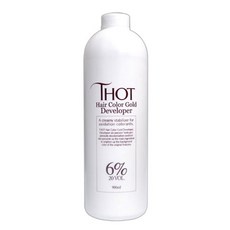 토트 헤어 칼라 골드 디벨로퍼 6%, 900ml, 1개