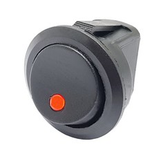 모토일렉트론 CS-30 LED점등 시소스위치 락커스위치 토글스위치 원형 매립형, CS-30 빨강, 1개