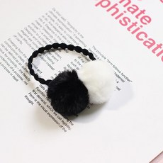 폼폼머리끈