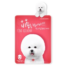 피움 비숑을 찾아라 모공 각질 버블 클렌징 마스크 팩1매, 1매, 1개