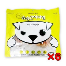 제일사료(주) 슈슈간식타임 닭고기범벅 360g[특가할인6개묶음], 1개, .