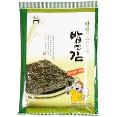 [밥엔김] 밥맛이 그리울땐 전장김 (30gx10봉) 행복한밥상, 10개