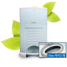 냄새가 나지않는 매직캔 휴지통 기저귀통 M280BW 22L, 04-4 M280NSS ▶25L-기저귀통-민트