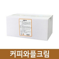 꾸플 커피 와플크림(3kg), 3kg, 1개