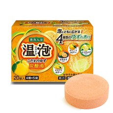 바스로망 온포 유자 탄산발포 20정 빠른배송, 1개