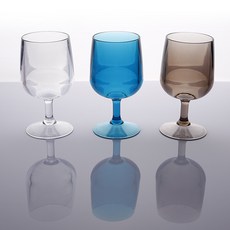 투명 플라스틱 물컵 PC 음료수컵, 화이트 와인컵(300ml)