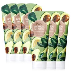 과일나라 피오레 보타니컬 센서티브 클렌징 폼 아보카도 120g, 6개
