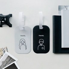 지유 LUGGAGE TAG - 여행용 네임택