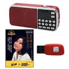 USB 노래칩 문주란 골든베스트 80곡 208효도라디오