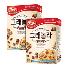 포스트 카카오호두 그래놀라 510gX2개, 510g, 1개