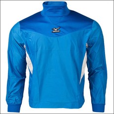 MIZUNO 3027 미즈노 상의 긴팔 바람막이 청색