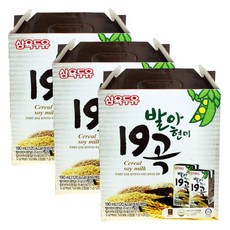 삼육두유 발아현미 19곡 두유 190ml, 48개