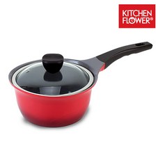 키친플라워 쿨인덕션 세라믹 편수18cm (NY-2915), 본상품선택, 단품