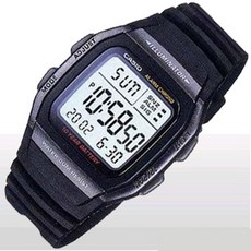 정품 카시오 CASIO W-96H-1B 전자 스포츠 군인 군용 군인선물 시계