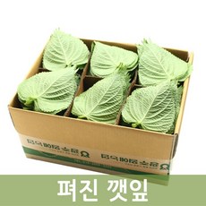 국내산 펴진깻잎 1.5kg - 깻잎김치 / 장아찌 두리반농산, 1박스