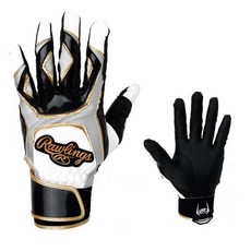 RAWLINGS [EBG5S06] 롤링스 배팅장갑 양손용 (백+검)