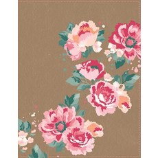 NIV Journal the Word Bible for Teen Girls Imitation Leather Gold/Floral: Includes Hundreds of Journaling Prompts! Imitation Leather, Zondervan