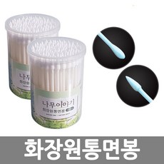 나무이야기원통회오리형면봉100개입