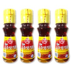 예이니식품 오뚜기 옛날 고추맛 기름 4개(80mlx4개) 요리식용오일매운향미유, 4개, 80ml