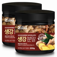 조은약초 프리미엄 생강 가루, 200g, 2개