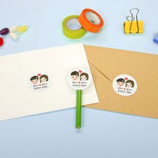 특전사 꾸나 캐릭터 스티커 (주문제작), 단품