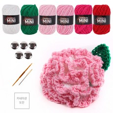 코바늘꽃브로치