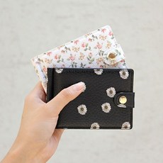 [카페레이] D.LAB Flower pattern money clip