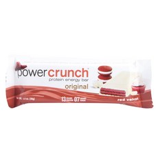 파워크런치 프로틴 에너지 바 레드 벨벳 프로틴 13g, 40g, 1개