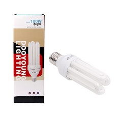 두영 삼파장램프 100W E39 주광색, 1개